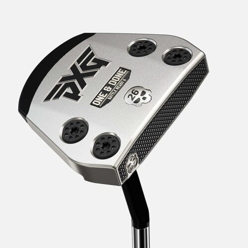 ピーエックスジー(PXG) ゴルフクラブ パター マレットタイプ Battle Ready II One & Done Heel Shafted Putters シャフト: Straight Putter Shaft - Chrome グリップ: PXG Pistol I Putter Grip - Black 34インチ 右利き用
