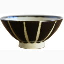 益子焼 U TOCHIGI DESIGN 飯碗 黒 トクサ MM-1