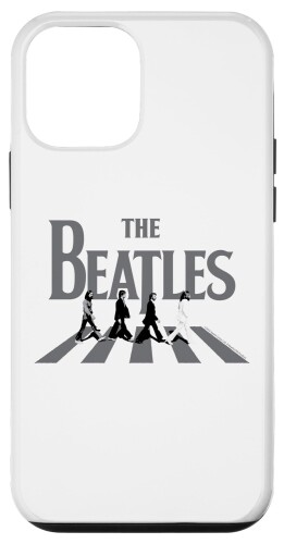 The Beatles - Abbey Road グレースケールアルバムカバー スマホケース iPhone 12 mini 用
