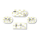 YOURS(ユアーズ) サクラ LED ルームランプ セット (専用工具付) SAKURA 日産 ニッサン NISSAN カスタム パーツ アクセサリー y406-008 (2) M