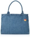 (エフスタイル) トートバッグ 国旗缶バッジ付 デニムトートバッグ F-SD010558-062