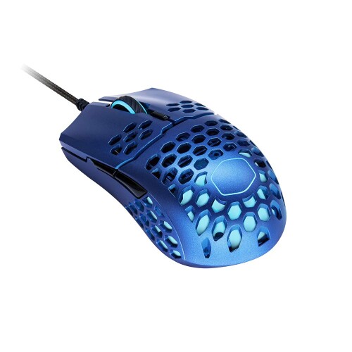 Cooler Master MasterMouse MM711 Metallic Blue Edition ゲーミングマウス ハニカムシェル採用 RGBライト搭載 MM-711-MBOL1 MS447