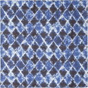 あそ美心 藍染~菱形~ 約100×100cm 三巾 風呂敷 綿