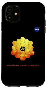 NASA ジェイムズ・ウェッブ宇宙望遠鏡 JWST のロゴ スマホケース iPhone 11 用