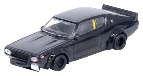 Inno Models 1/64 NISSAN スカイライン 2000 GT-R (KPGC110) ケンメリ ブラック 完成品 KPGC110LB-BLA