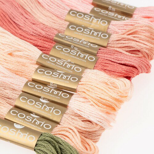 LECIEN(ルシアン)刺しゅう糸12本セット コスモ(Cosmo) Thread assorted pack by Nicki Franklin No.162400-13 コスモ25番刺しゅう糸　綿100%　8m巻き12本セット。 イギリス人刺しゅう作家のNicki Franklinセレクトの刺しゅう糸セットです。 商品コード20076677946商品名LECIEN(ルシアン)刺しゅう糸12本セット コスモ(Cosmo) Thread assorted pack by Nicki Franklin No.162400-13型番162400-13カラーピーチ※他モールでも併売しているため、タイミングによって在庫切れの可能性がございます。その際は、別途ご連絡させていただきます。※他モールでも併売しているため、タイミングによって在庫切れの可能性がございます。その際は、別途ご連絡させていただきます。