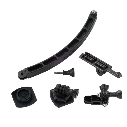 REC-MOUNTS ヘルメットマウントS Helmet mount S for CONTOUR(コンツアー)アクションカメラ用 自分撮り 目線撮り 芸能人撮りに (REC-51T200CON) 商品紹介 ※ウォータープルーフケース装着時は重量が重くなる為、ゆれが大きくなる傾向です ※3方向ピポットアームは上から使用する際には使用しなで下さい(アームが前にズレた場合顔に当たる可能性がございます) ※ヘルメット専用品の為ヘルメット以外には使用しないで下さい。 ※締め付けは　手締めではなく+ドライバー又はGP-Wrenchをを使用して下さい。(手締めではアームが動いてしまいます) 粘着テープを張る際の注意事項 粘着テープを張る場所は脱脂クリーナー(パーツクリーナー ■シリコンオフ等)を使用し貼り付け下さい(油分 ■水分 ■湿気 ■段差があると剥がれる場合があります)。 貼り付ける環境が20度以下の場合粘着テープをドライヤーなどで温めて下さい。粘着後12時間以上は過重を与えないで下さい。 粘着テープを剥がす際はドライヤーなどで温めながら張付け面をキズがつかないようにゆっくり剥がして下さい。 ご注意(免責)必ずお読みください 参考価格として表示しているのは商品発売時点でのメーカーの想定した価格です。 商品コード20076054194商品名REC-MOUNTS ヘルメットマウントS Helmet mount S for CONTOUR(コンツアー)アクションカメラ用 自分撮り 目線撮り 芸能人撮りに (REC-51T200CON)型番REC-51T200CONサイズヘルメット/自分撮り・芸能人撮り/200mm※他モールでも併売しているため、タイミングによって在庫切れの可能性がございます。その際は、別途ご連絡させていただきます。※他モールでも併売しているため、タイミングによって在庫切れの可能性がございます。その際は、別途ご連絡させていただきます。