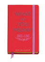 ミケルリウス ノート 無地 CHIC&LOVE ログブック レッド 100007