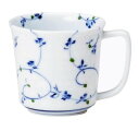 点彩唐草 マグカップ(青)