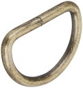 イチネンアクセス ファミリーツール(FAMILY TOOL) Dカン (線径4mm 内幅30mm) アンティークゴールド 10個入 56454