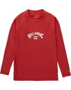 (ビラボン) ラッシュガード KIDS HI NECK LS COR