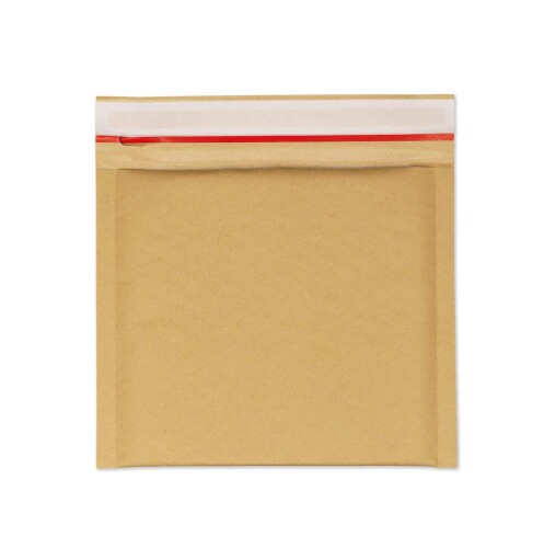 コンポス クッション封筒 CD対応 内寸190×175mm 茶色 (100枚セット) 封筒の中にエアクッションがついたクッション封筒(通常タイプ)です。 CDサイズのクッション封筒。一般的なCDケース(縦125×横142×厚み10mm)で、2枚まで梱包可能です。 封筒に両面テープ付きなので、梱包が簡単です。開封テープ付きなのでお客様の開封が簡単です。 【サイズ】内寸:190×175mm　外寸:210×175+折り返し40mm　( ※製造誤差+-5mm)　 【素材】外側:クラフト紙茶色(110g/m2)　内側:ポリエチレン(エアクッション) 【封筒の厚さ】約6〜7mm(通常タイプ)　粒の高さ:約3mm×2 【重さ】約14g 【色】クラフト茶色　【仕様】封緘テープ付　開封テープ付 【生産国】中国製 【用途】CDサイズ、梱包・発送に。 【対応サービス】×ネコポス　×クロネコDM便　ゆうパケット　クリックポスト 説明 封筒の中にエアクッションがついたクッション封筒(通常タイプ)です。CDサイズのクッション封筒。一般的なCDケース(縦125×横142×厚み10mm)で、2枚まで梱包可能です。封筒に両面テープ付きなので、梱包が簡単です。開封テープ付きなのでお客様の開封が簡単です。 商品コード20064009959商品名コンポス クッション封筒 CD対応 内寸190&times;175mm 茶色 (100枚セット)型番cft-cdサイズ100枚セットカラー茶色※他モールでも併売しているため、タイミングによって在庫切れの可能性がございます。その際は、別途ご連絡させていただきます。※他モールでも併売しているため、タイミングによって在庫切れの可能性がございます。その際は、別途ご連絡させていただきます。