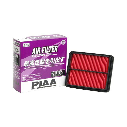 PIAA(ピア) 車用 エアフィルター AIR FILTER 1個入 (ホンダ車用) ゼスト・ライフ_他 PH95