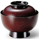 J-kitchens 味噌汁 お椀 TA)4.5雑煮椀溜羽ヶ目内黒 13.2cm x 11.6cm 日本製