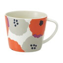 Wpc. Patterns マグカップ ピオニ レッド 大容量 400ml レディース コップ スープカップ 電子レンジOK 食洗器OK 北欧 花柄 キッチン ...