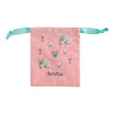 グリーンフラッシュ 巾着 アニマル百貨店 刺繍巾着 ウォンバット AD-050(4)