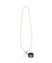 (エックスガール) エアーポッズケース 3rd GENERATION Airpods CASE WITH NECK STRAP レディース BLACK ONE ...