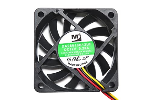 ワイドワーク 60mm角厚さ10mmDC12V 回転数5000rpm Highスピードファン DA06010B12UF