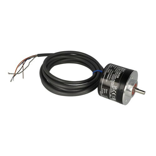 オムロン(OMRON) インクリメンタル型 外形Φ50 汎用 ロータリエンコーダ 出力A相B相Z相 DC5-24V PNPオープンコレクタ出力(正式型式:E6C2-CWZ5B 1000P/R 2M)