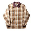 (ヒューストン) OMBRE CHECK VIYELLA COVERALL 51406 KHAKI