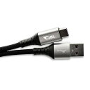 シエル(CIEL) 100W/5A 急速充電ケーブル (タイプA-タイプC) 1m 高密度ナイロン編み 速度480Mbps CL-AC-100W(2)