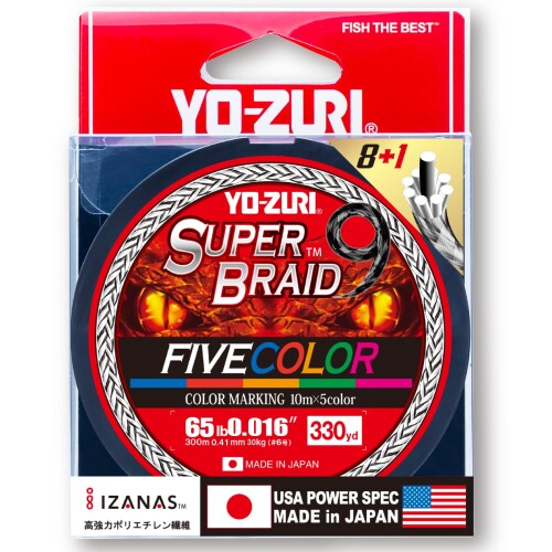 YO-ZURI(ヨーヅリ) PEライン スーパーブレイド 9 ファイブカラー 330YDS 65Lbs カラー:5色 高次元の耐久力と感度 8本編に芯糸として超強力PEを統合 日本製 USスペック 65PoundTest 直径:0.41mm 高次元の耐久力と感度、8本編に芯糸として超強力PEを統合 商品コード20080495993商品名YO-ZURI(ヨーヅリ) PEライン スーパーブレイド 9 ファイブカラー 330YDS 65Lbs カラー:5色型番R1596サイズ65Lbsカラー5色※他モールでも併売しているため、タイミングによって在庫切れの可能性がございます。その際は、別途ご連絡させていただきます。※他モールでも併売しているため、タイミングによって在庫切れの可能性がございます。その際は、別途ご連絡させていただきます。
