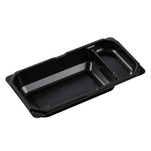 Rakuten - 中央化学 紙製容器 SKS 302 BK 中皿 (208×108×37mm) 50枚入 テイクアウト・エコ・弁当・寿司・お重