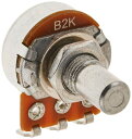 アルファ電子 16mm ポット 可変抵抗 エフェクターパーツ Bカーブ 2kオーム 2個TAE-VRP16-B2k-2p