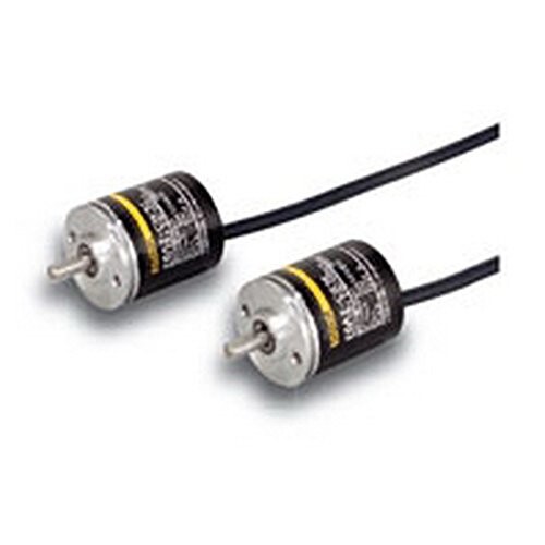 オムロン(OMRON) インクリメンタル型 外形Φ25 ロータリエンコーダ 出力A相 DC24V オープンコレクタ出力(E6A2-CS5C 360P/R 2M)