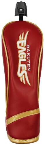 Head Covers - レザックス(LEZAX) 東北楽天ゴールデンイーグルス ヘッドカバー ユーティリティ用 レッド REHC-5808