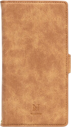 NATURALdesign マルチタイプ手帳型ケース L-size Style Natural Camel