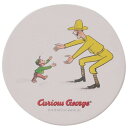 CG-C 吸水コースター 黄色い帽子のおじさん LIC-0362 おさるのジョージグッズ コースター