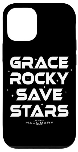 Project Hail Mary Grace Rocky Save Stars Poster スマホケース iPhone 12/12 Pro 用