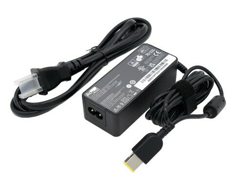 AcBel 45W 20V 2.25A ACアダプター Lenovo レノボ 交換用 IdeaPad 電源 プラグ 11.0x4.0mm 2ピン式 PSE認証済み