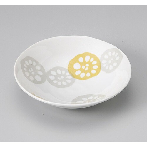 Rakuten - 山下工芸 (Yamasita craft) 黄れんこん5.0浅鉢 86-49-206