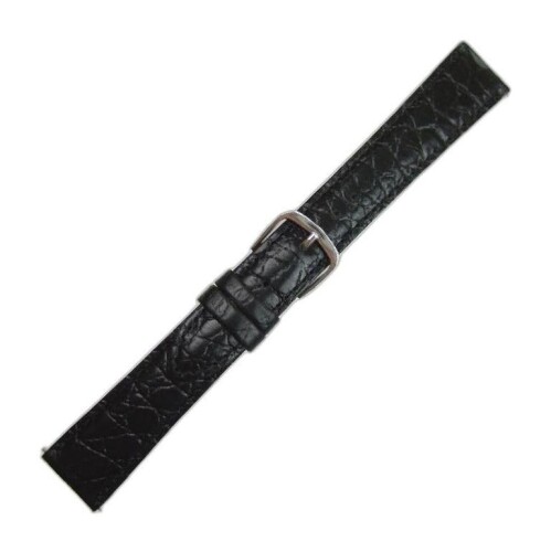 (マルマン) (EICO(エイコウ)) 時計バンド セルフチェンジ 牛(型押ワニ/サイド) 日本製 S 10972 黒 18mm (マルマン) (EICO(エイコウ)) 時計バンド セルフチェンジ 牛(型押ワニ/サイド) 日本製 S 10972 黒 18mm