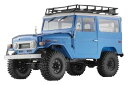 FMS 1/10 トヨタ ランドクルーザー FJ40 RS ブルー 電動ラジオコントロール FMS11035RSBU