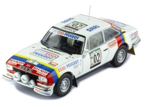 ��������ǥ� �ץ��硼 504������V6 78�����ȥ��ܥ�� ͥ�� #02 J.P.Nicolas/M.Gamet 1/43 RAC417A