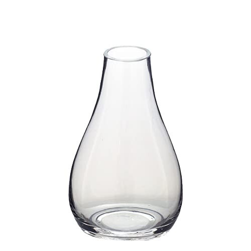 FOYER 花瓶 フラワーベース ガラスおしゃれ 高さ 15 cm 幅 9 cm 小さい 2600079