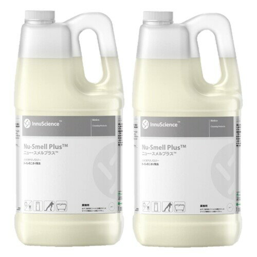 ミッケル化学(Miccheal Chemical) ニュー・スメルプラス トイレ 臭い 除去 4L 中性 296209 臭い消し 消臭 2本セット