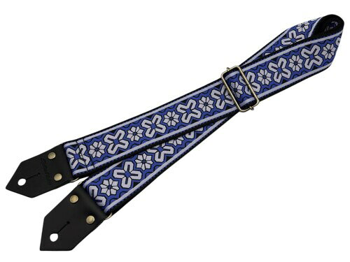 Spice Note スパイスノート ギターストラップ Woven&Acrylic Series WEMBLEY ブル...