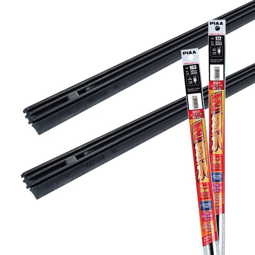PIAA(ピア) ワイパー替えゴム 車種専用セット 特殊シリコンゴム仕様 2本入 (650mm + 400mm) トヨタ C-HR/スバル XV インプレッサスポーツ インプレッサG4 / レクサス NX 他 AMRRS028