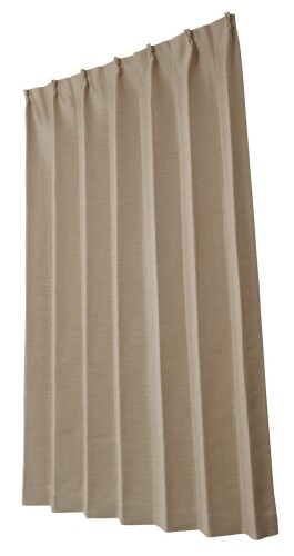 ユニベール ドレ－プカーテン 遮光性 形状記憶 遮熱 洗える 幅100cm×丈200cm 2枚組 コローレ
