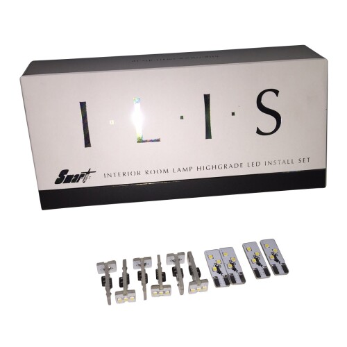 Smart ILIS 新型アルファード/ヴェルファイア用 ルームライトLEDキット Aセット 4200k