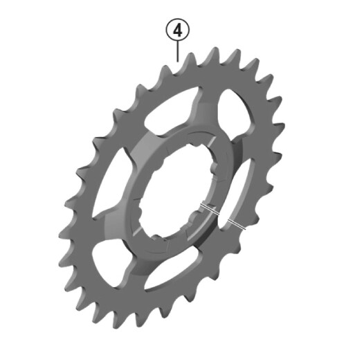 シマノ(SHIMANO) 補修パーツ CS-C7000 スプロケット 27T