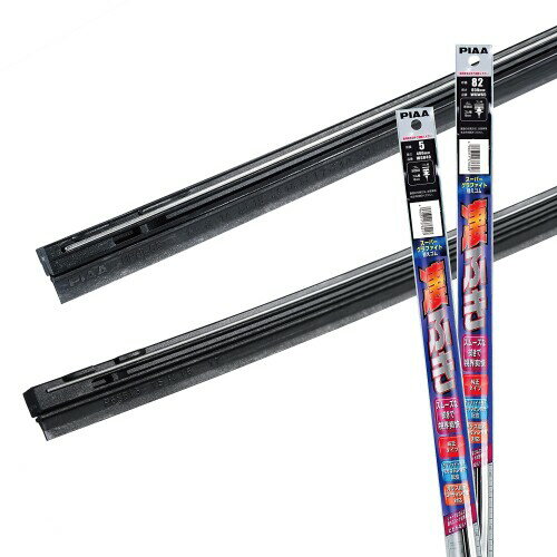 PIAA(ピア) ワイパー替えゴム車種専用セット 天然ゴム仕様 2本入 (650mm + 400mm) トヨタ アルファード プリウス/日産 エルグランド ラフェスタハイウェイスター/マツダ MPV プレマシー 他 AMRRG