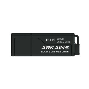 ARKAINE USBメモリ 500GB USB 3.2 Gen2 UASP SuperSpeed+, 超高速 USBメモリー 最大読出速度600MB/s、最大書込速度500MB/s