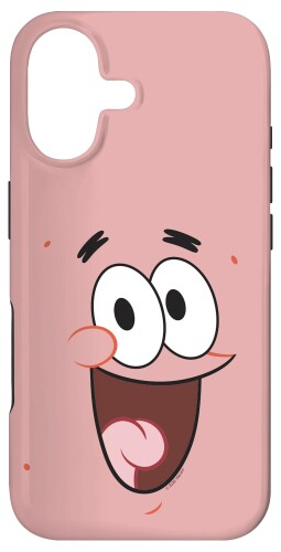 スポンジボブ スクエアパンツ パトリックスター ビッグフェイス スマホケース iPhone 17 用