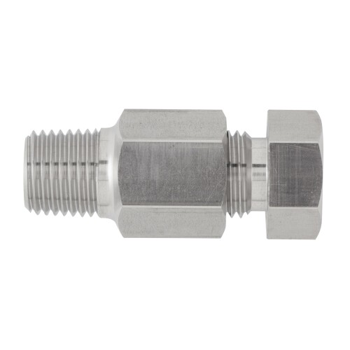林電工 (Hayashi Denko) コンプレッションフィッティング ねじサイズR1/4 [ファイ]4.8mm用 R1/4CF(48)