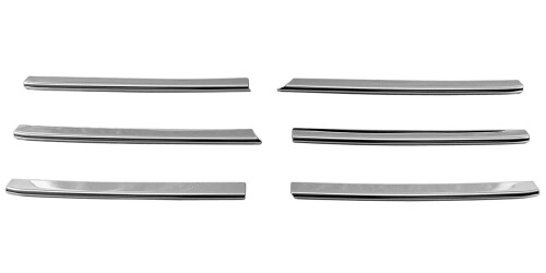 BRIGHTZ ハスラー MR92S MR52S 超鏡面ステンレスメッキグリルモール 6PC R92 R52 92S 52S 92 52 90 50